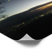 Silent Night Holy Night - Agrinio Greece at night ポスター (角)