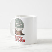 Silent Night-ish | 落ち着いた雰囲気のクリスマスの混沌 コーヒーマグカップ (正面左)