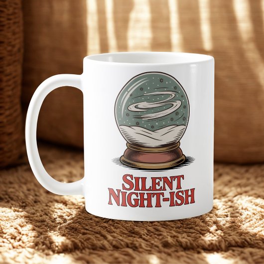 Silent Night-ish | 落ち着いた雰囲気のクリスマスの混沌 コーヒーマグカップ