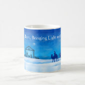 Silent Night Nativity Scene Mug コーヒーマグカップ (中央)