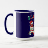 Silent Night – Sedative-Inspired Christmas Design マグカップ (左)