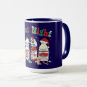 Silent Night – Sedative-Inspired Christmas Design マグカップ (正面右)