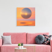 Silent Orbit キャンバスプリント (インサイチュ (リビング))