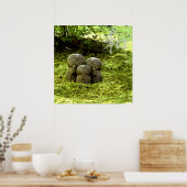 Silent Passage — 和 (Harmony) | Wabi-Sabi Photo Art ポスター (キッチン)