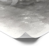 Silent Passage — 映 (Reflection) | Ink Painting Art ポスター (角)