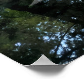 Silent Passage — 映 (Reflection) | Wabi-Sabi Photo ポスター (角)