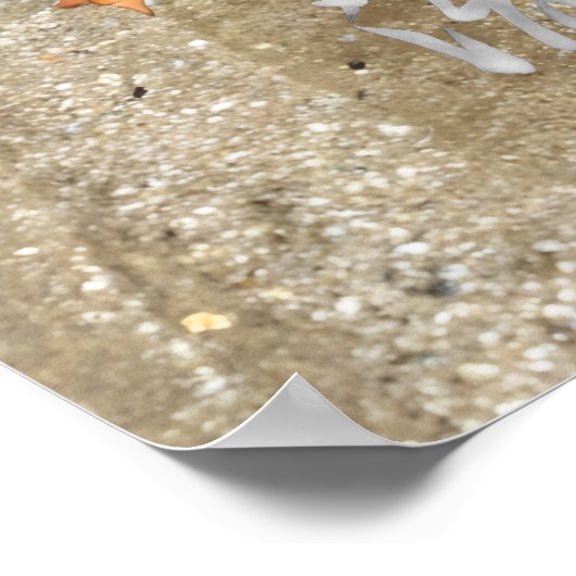 Silent Passage - 流 (Flow) - Japanese Wabi-Sabi Pho ポスター (角)