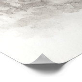 Silent Passage — Ink Painting Wabi-Sabi Harmony ポスター (角)