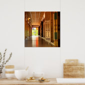 Silent Passage – Japanese Wabi-Sabi Photography ポスター (キッチン)