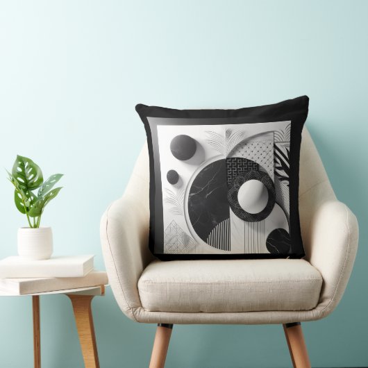 Silent Patterns of Marble & Light クッション (椅子)