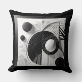 Silent Patterns of Marble & Light クッション