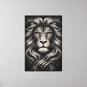 Silent Power - Eyes of Dominance Canvas Print キャンバスプリント (正面)