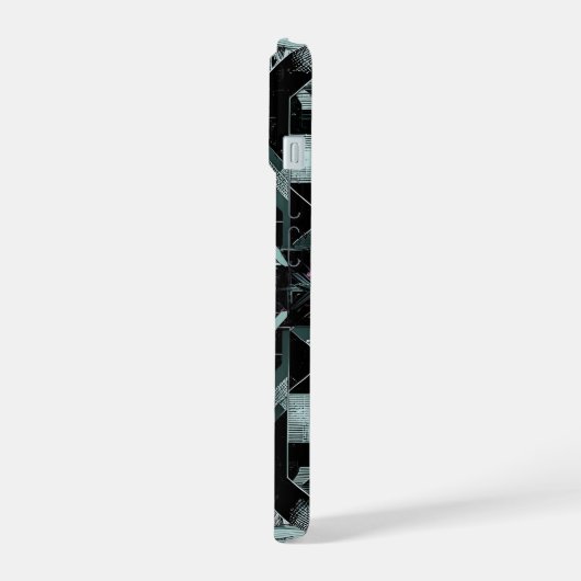 Silent Protocol: Cortex of Cyan iPhone 15ケース (左側面)