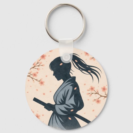 Silent Samurai – The Feminine Shadow キーホルダー (正面)