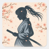 Silent Samurai – The Feminine Shadow スクエアシール (正面)