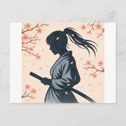 Silent Samurai – The Feminine Shadow ポストカード (正面)