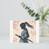 Silent Samurai – The Feminine Shadow ポストカード (スタンド正面)