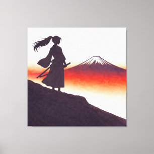 Silent Samurai – The Feminine Shadow: Horizon キャンバスプリント