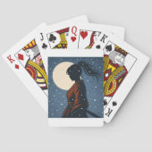 Silent Samurai – The Feminine Shadow: Snowfall トランプ (裏面)