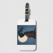 Silent Samurai – The Feminine Shadow: Snowfall ラゲッジタグ (正面縦)