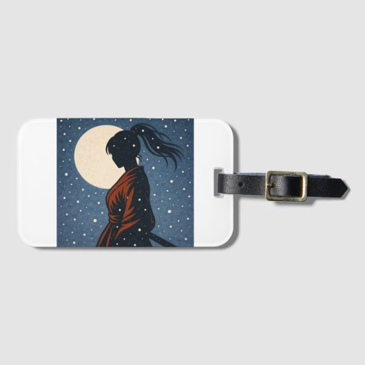 Silent Samurai – The Feminine Shadow: Snowfall ラゲッジタグ (正面横)