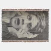 Silent Screen 1 Woven Throw Blanket スローブランケット (正面)