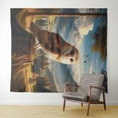 Silent Sentinel of the Woodland タペストリー (インサイチュ(横))