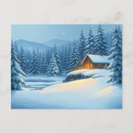 Silent Snow  シーズンポストカード