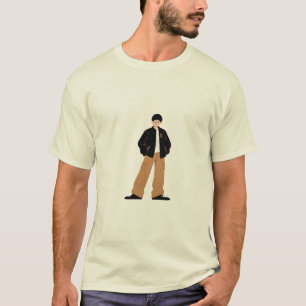 Silent Soul – アニメ少年美学アート Tシャツ