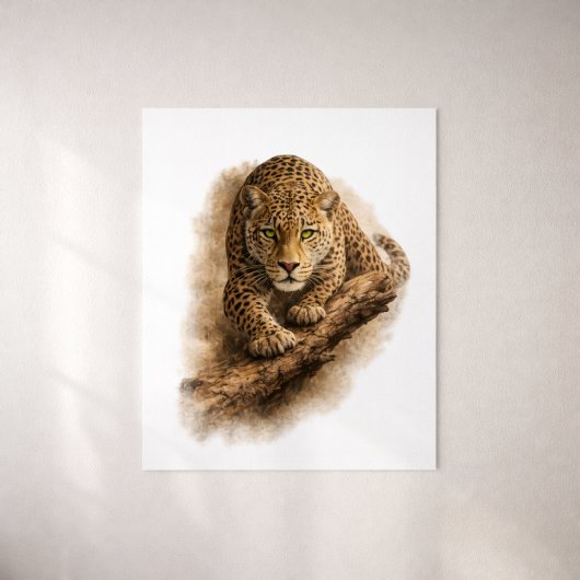 Silent Stalker — African Leopard ポスター