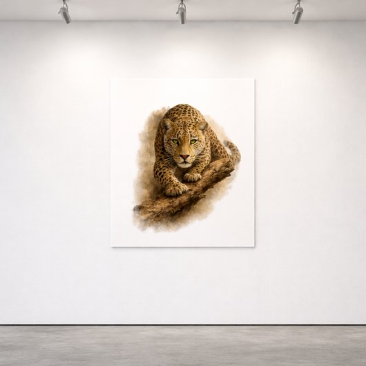 Silent Stalker — African Leopard ポスター