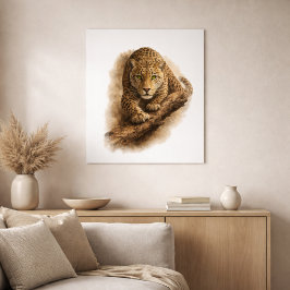 Silent Stalker — African Leopard ポスター