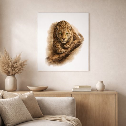 Silent Stalker — African Leopard ポスター