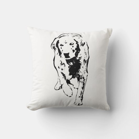 Silent Steps in Fall Shadows クッション (正面)