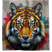 Silent Strength -  シャワーカーテン (正面)