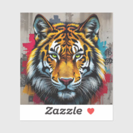 Silent Strength - Square Vinyl シール