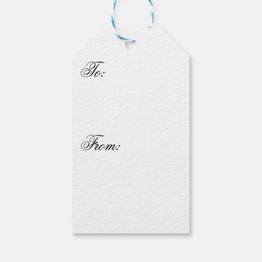 Silent Symphony ギフトタグ (裏面)