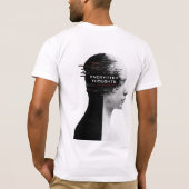 SILENT THOUGHTS - 否定されない現実 Tシャツ (裏面)