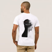 SILENT THOUGHTS - 否定されない現実 Tシャツ (裏面フル)