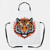 Silent Tiger – Precision and Power エプロン (正面)