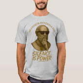 Silentium Potentia Est – The Power of Quiet Streng Tシャツ (正面)