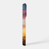 Silhouette Cross Scripture Verse Personalized iPhoneケース (右側面)