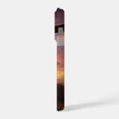 Silhouette Cross Scripture Verse Personalized iPhoneケース (左側面)