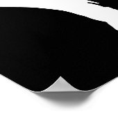 Silhouette Karate Fighter Shotokan Martial Arts Ta ポスター (角)