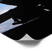 Silhouette of soldiers ポスター (角)