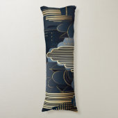 Silhouette Urbaine en Art Déco ボディピロー (正面縦)