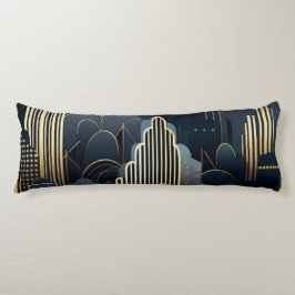 Silhouette Urbaine en Art Déco ボディピロー