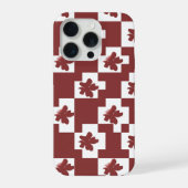 Silhueta de flores em padrão. iPhoneケース (裏面)