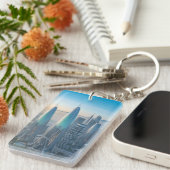 Silicon Valley City Key Chain 2026 キーホルダー (正面右)