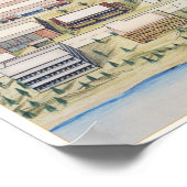 Silicon Valley Map (No Company Names) ポスター (角)